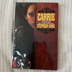 VINTAGE STEPHEN KING CARRIE 1974 Hardcover Book with Dust Jacket